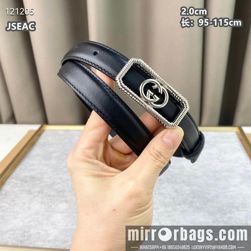 Replica Gucci belt 20mmX95-115cm 8L15