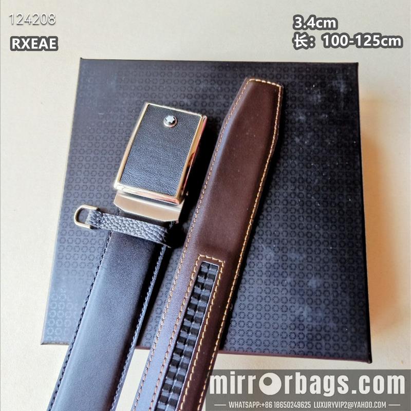 Replica Montlanc belt 34mmX100-125cm 8L10