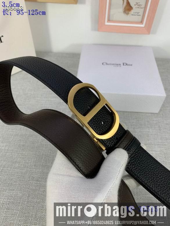 Replica Dior Belt 35mm 95-125cm 8L