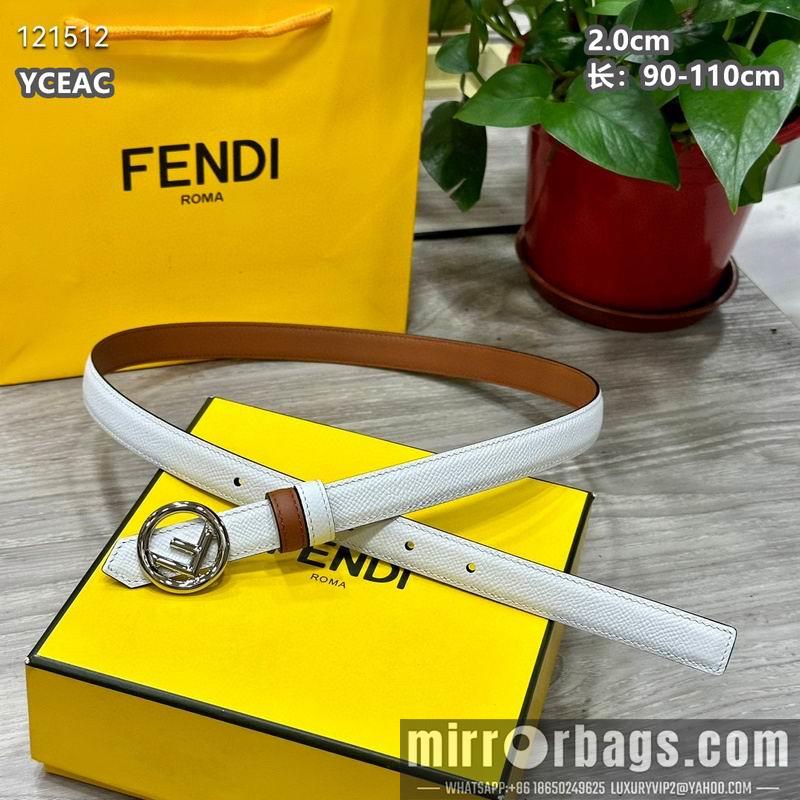 Replica Fendi belt 20mmX90-110cm 8L17
