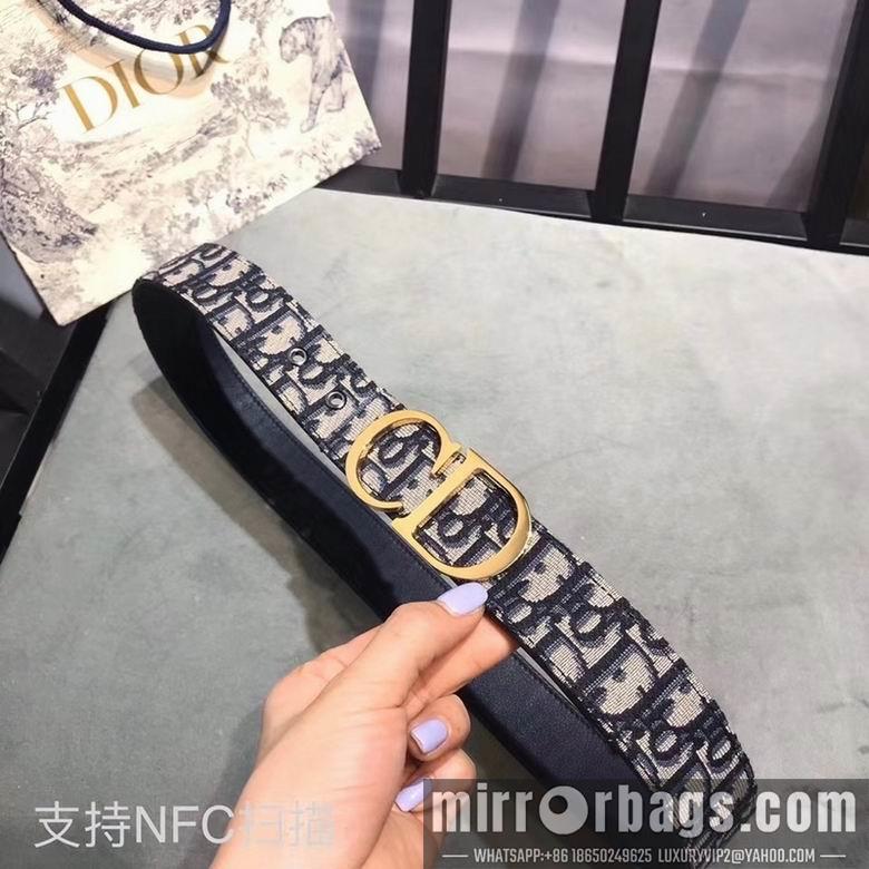 Replica Dior Belt 34mmX95-125cm 7D27