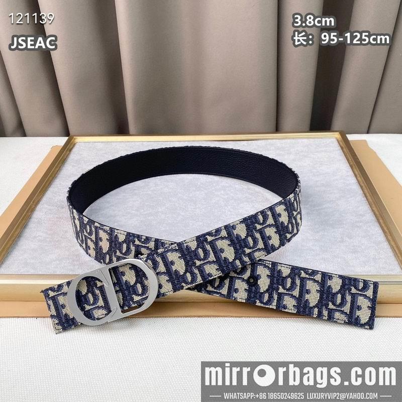 Replica Dior belt 38mmX95-125cm 8L03