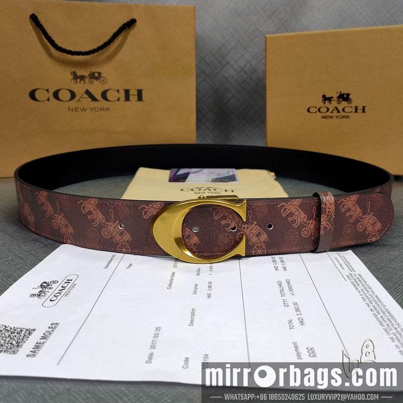 Replica Coach belt 38mmX80-125cm lb090602