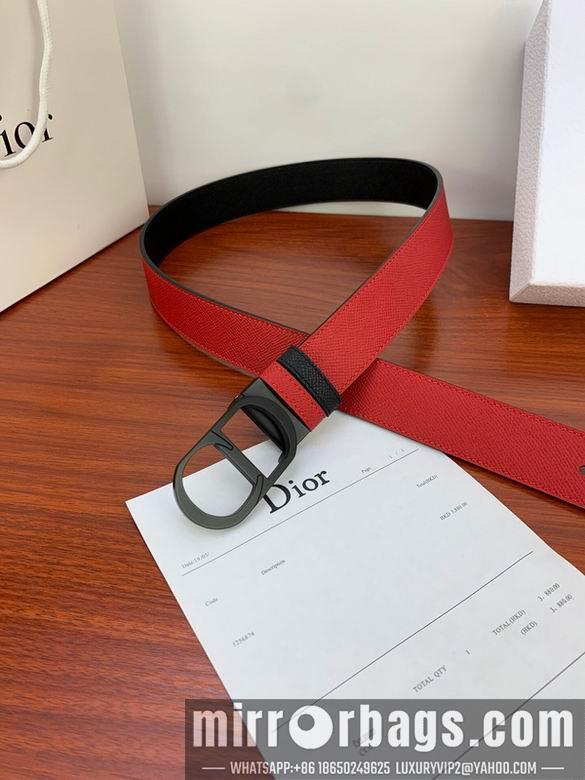 Replica Dior Belt 34mmX95-125cm 7D19