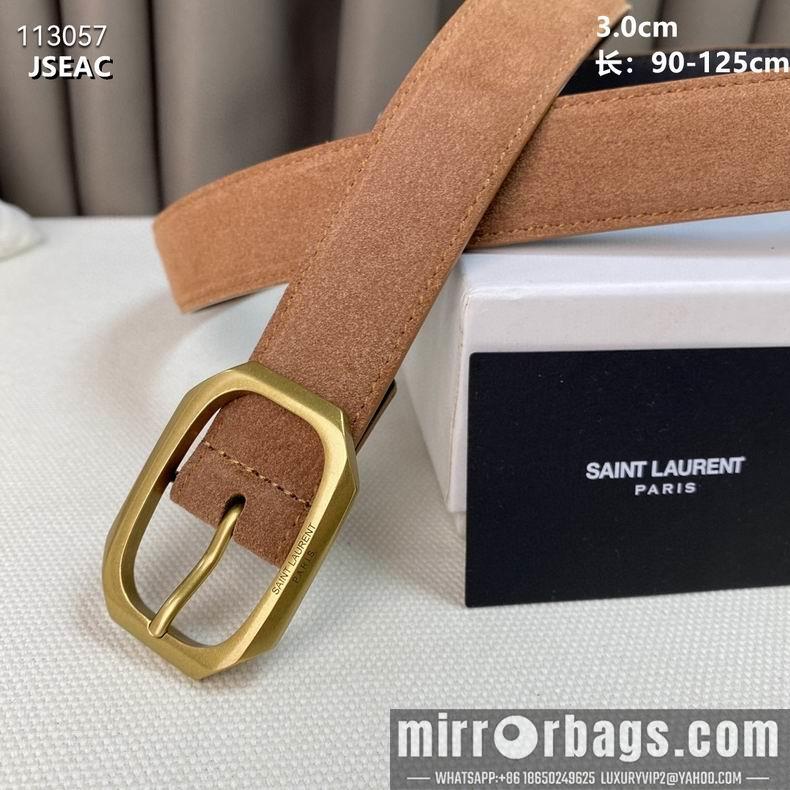 Replica YSL belt 30mmX90-125cm 8L03