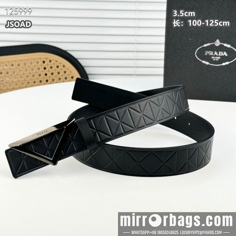 Replica Prada belt 35mmX100-125cm 8L38