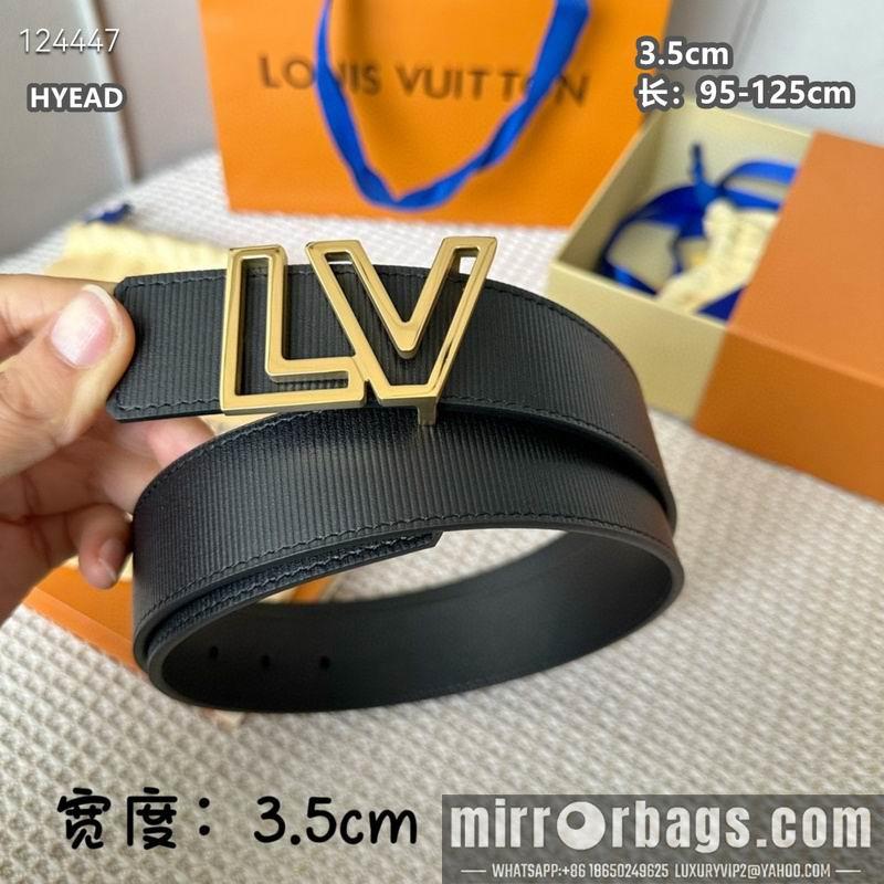 Replica LV belt 35mmX95-125cm 8L14