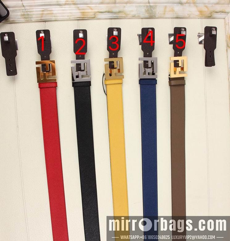 Replica Fendi Belt 38mmX95-125cm 7D63