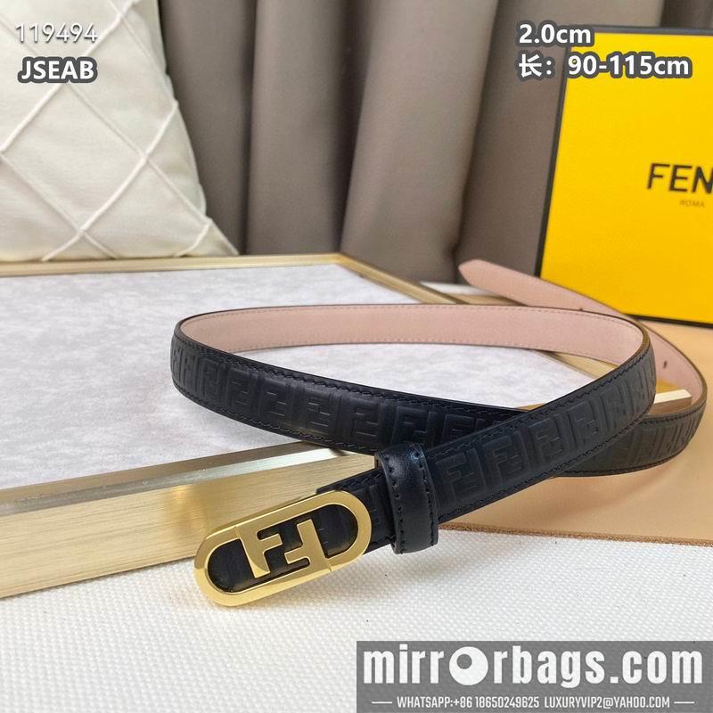 Replica Fendi belt 20mmX90-115cm 8L040801