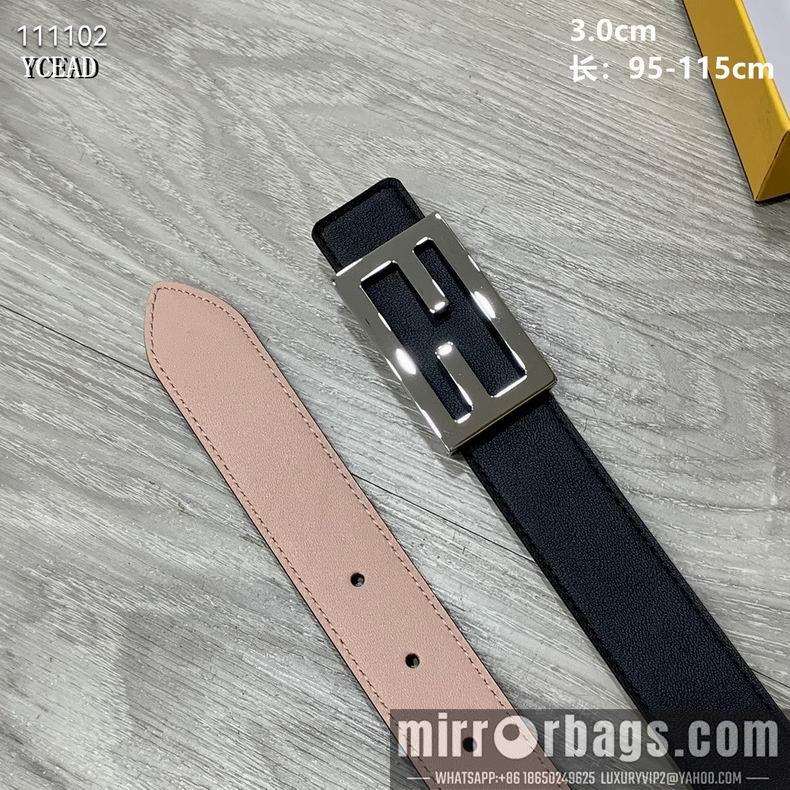 Replica Fendi Belt 30mmX90-115cm 8L03