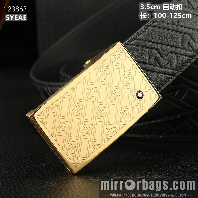 Replica Montlanc belt 35mmX100-125cm 8L47
