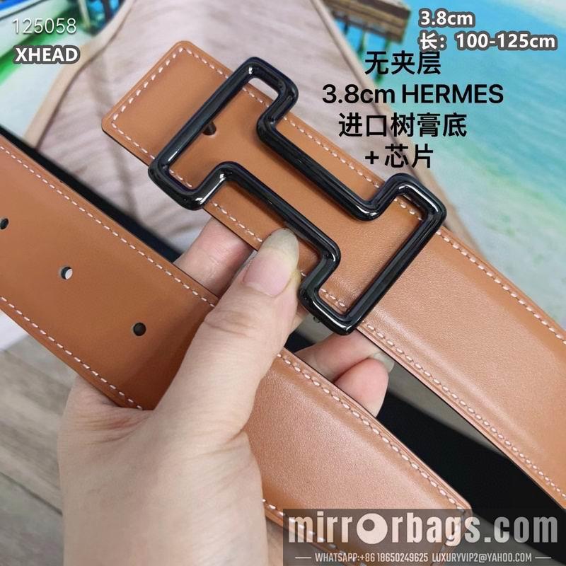 Replica Hermes belt 38mmX100-125cm 8L07