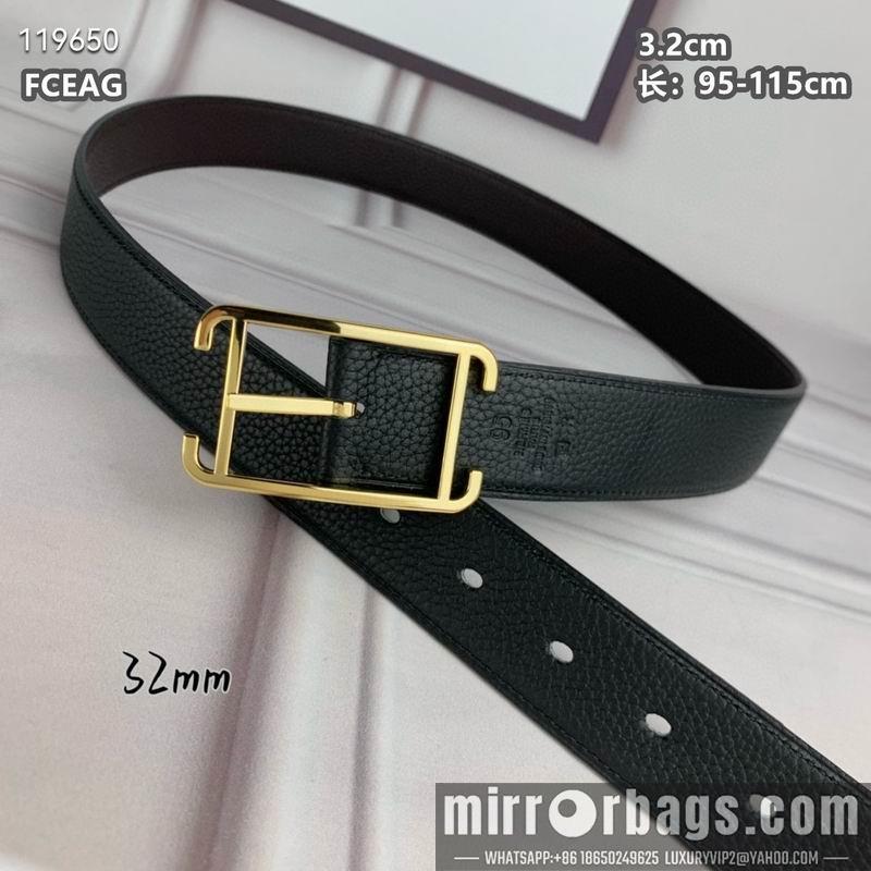 Replica Hermes belt 32mmX95-115cm 8L040801