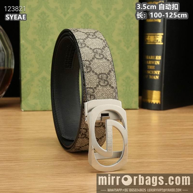 Replica Gucci belt 35mmX100-125cm 8L47