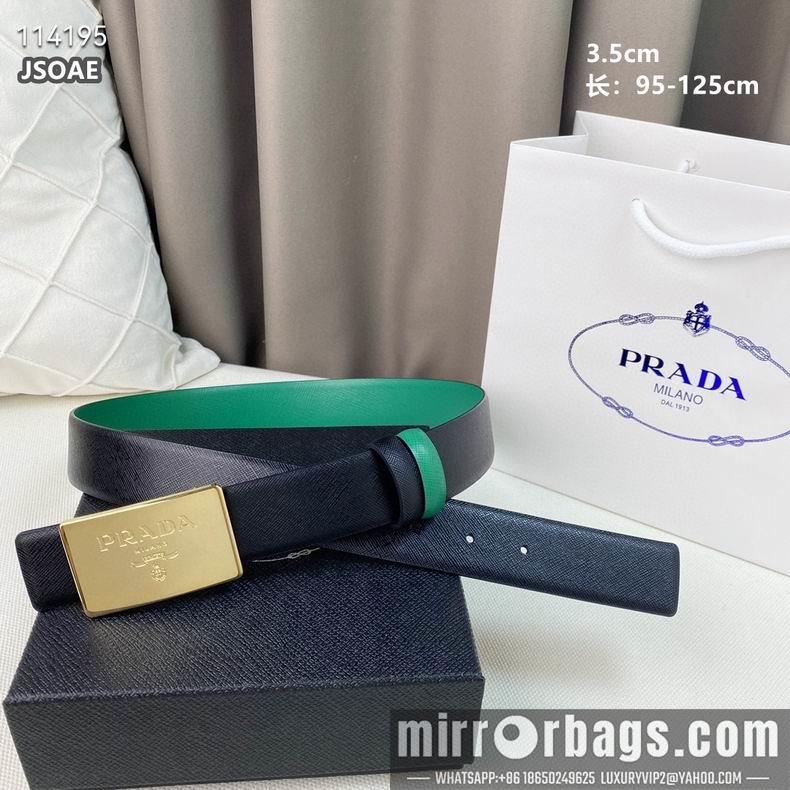 Replica Prada belt 35mmX95-125CM 8L22