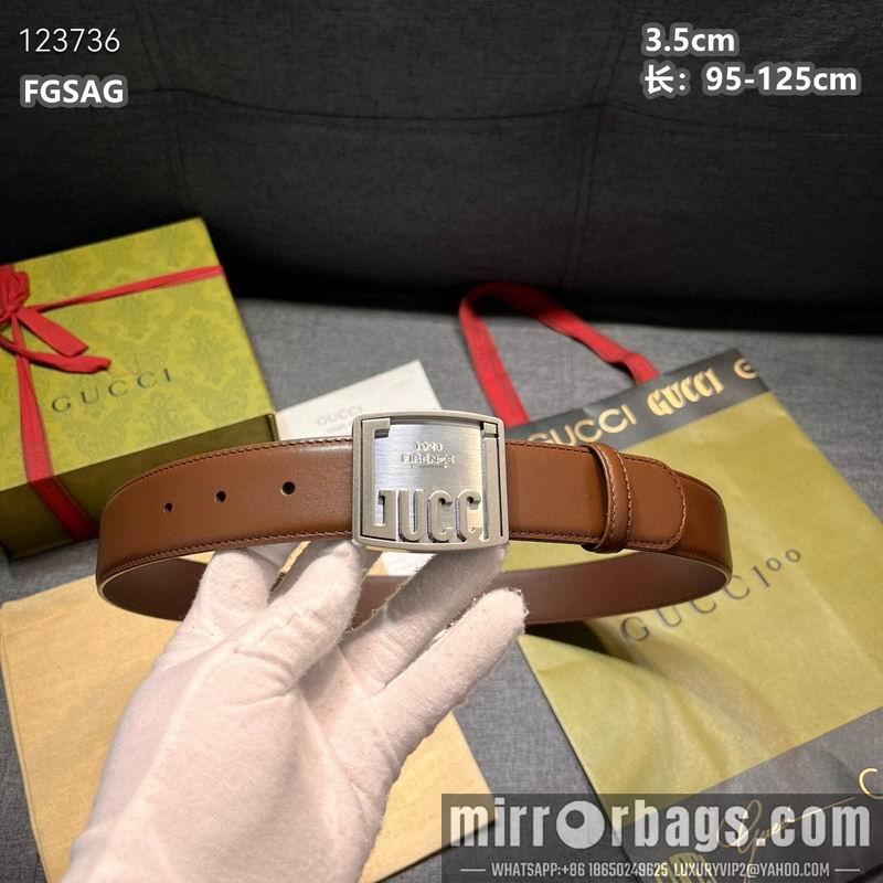 Replica Gucci belt 35mmX95-125cm 8L09