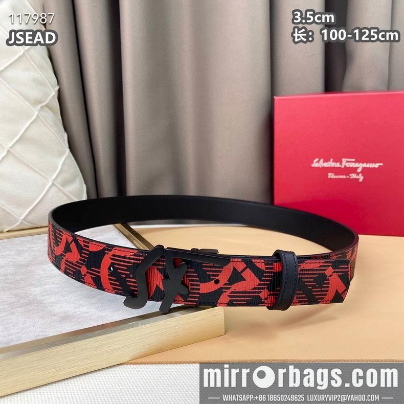 Replica Ferragamo belt 35mmX100-125cm 8L08