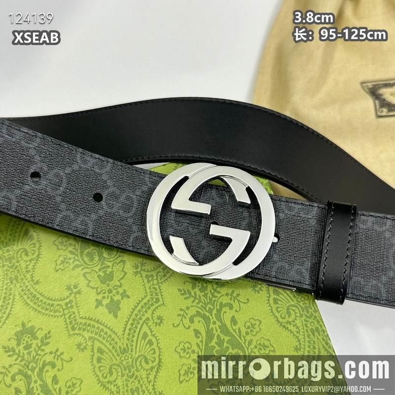 Replica Gucci belt 38mmX95-125cm 8L09