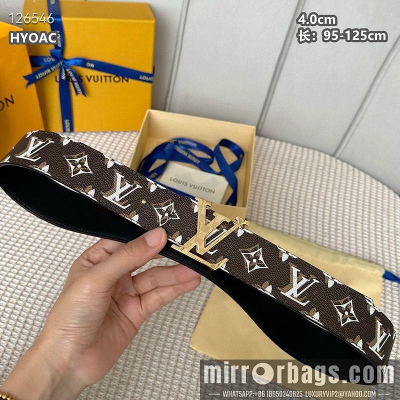 Replica LV belt 40mmX95-125cm 8L14