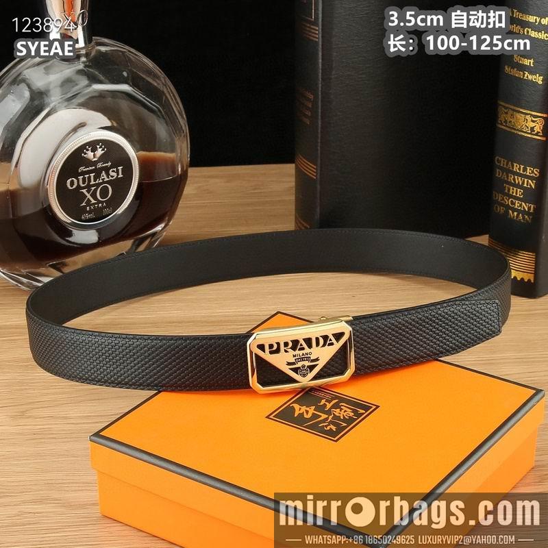 Replica Prada belt 35mmX100-125cm 8L55