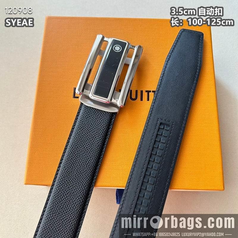 Replica Montblanc belt 自动扣 35mmX100-125cm 8L072005