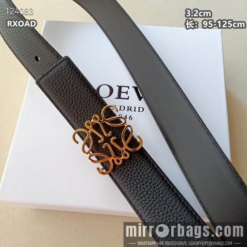 Replica Loewe belt 32mmX95-125cm 8L03