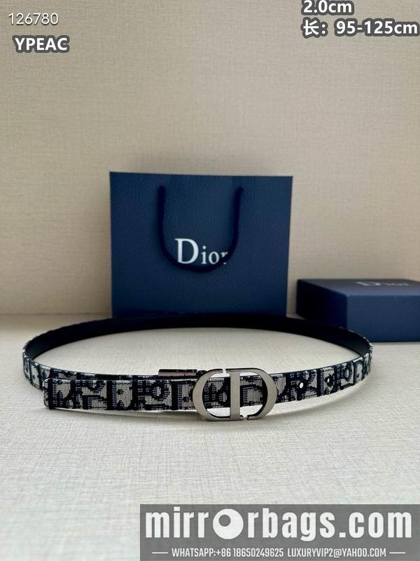 Replica Dior belt 20mmX95-125cm 8L22