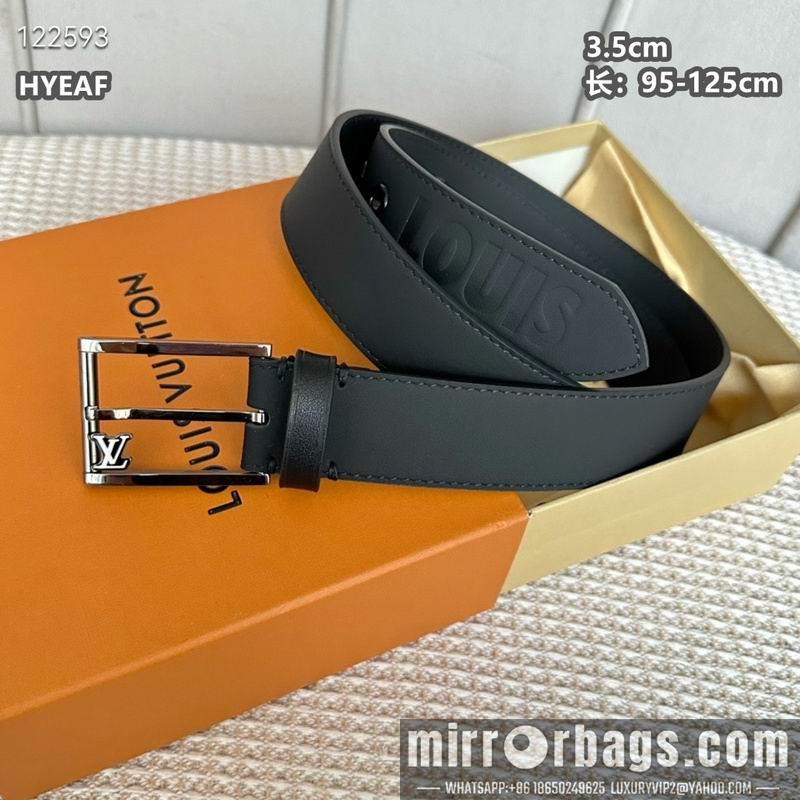 Replica LV belt 35mmX95-125cm 8L36