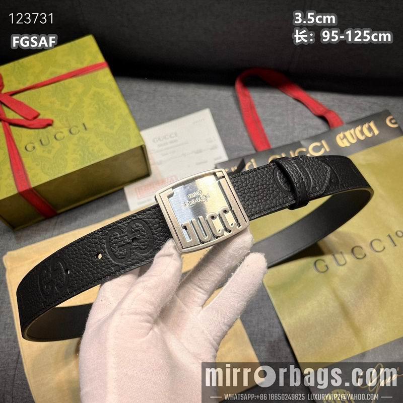 Replica Gucci belt 35mmX95-125cm 8L08