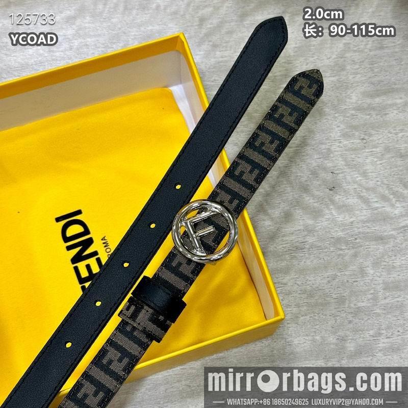 Replica Fendi belt 20mmX90-115cm 8L18