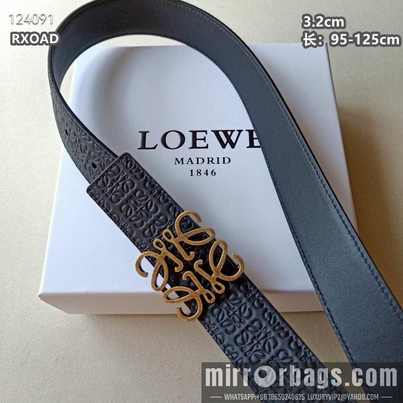 Replica Loewe belt 32mmX95-125cm 8L02