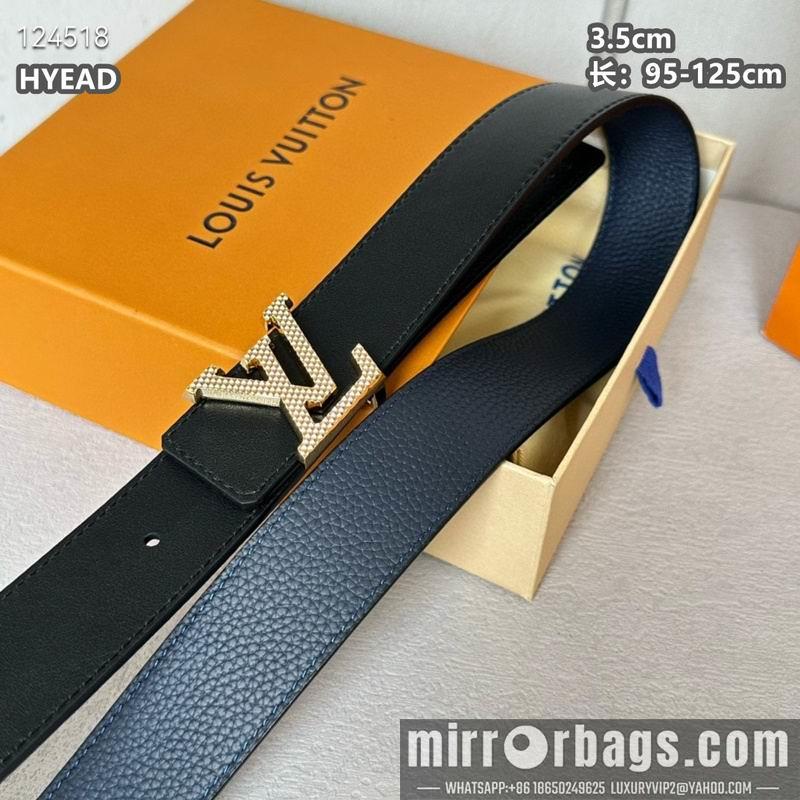 Replica LV belt 35mmX95-125cm 8L10