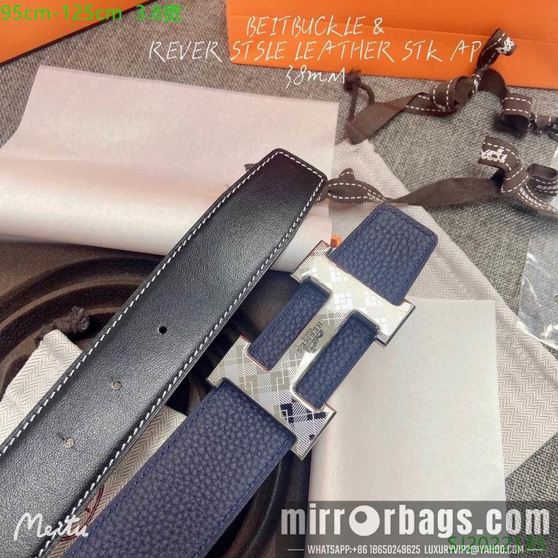 Replica Hermes Belt 38mmX95-125cm 7D119