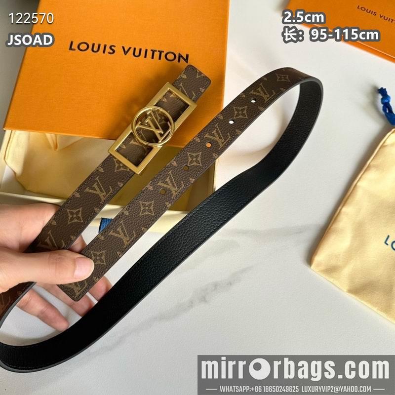 Replica LV belt 25mmX95-115cm 8L16