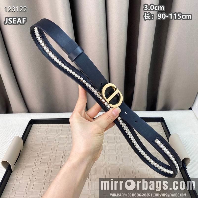 Replica Dior belt 30mmX90-115cm 8L111005