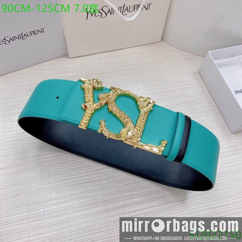 Replica YSL Belt 70mmX90-125cm 7D04