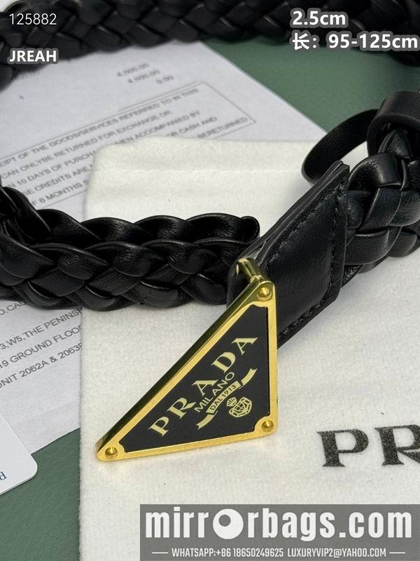 Replica Prada belt 25mmX95-125cm 8L01