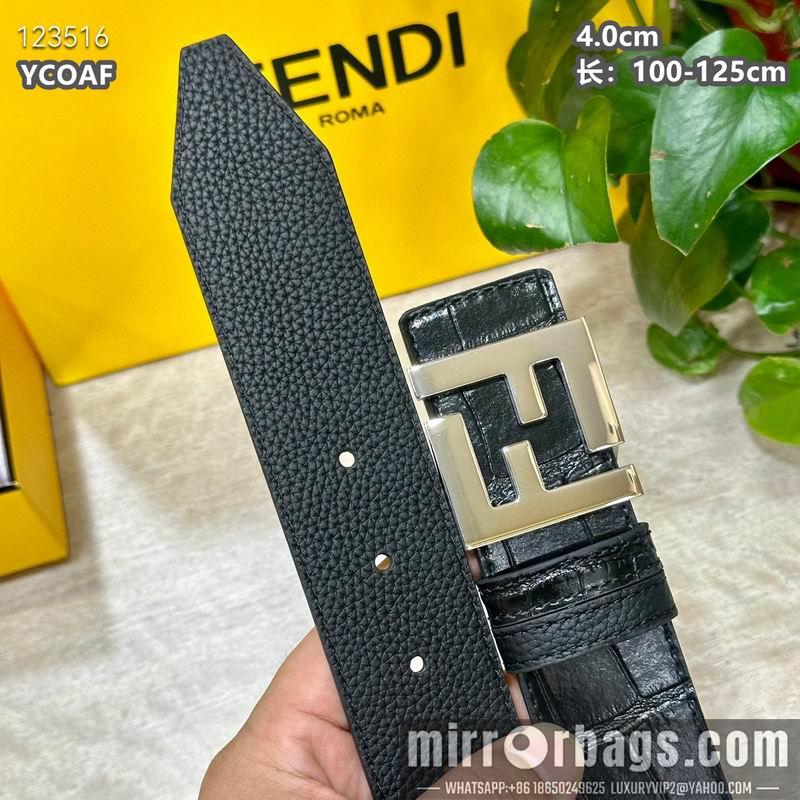 Replica Fendi belt 40mmX100-125cm  8L33