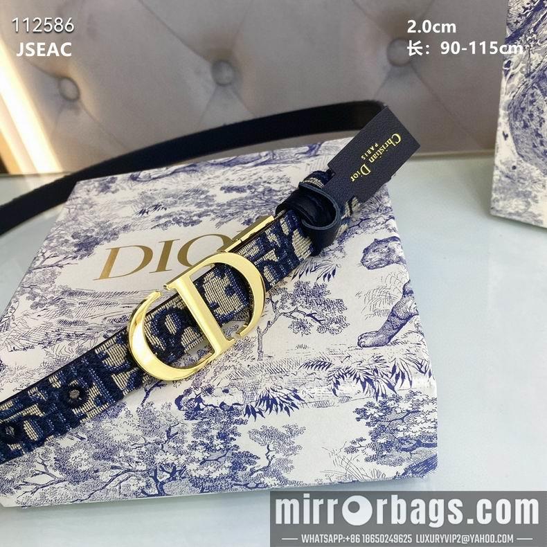 Replica Dior Belt 20mmX90-115cm 8L06