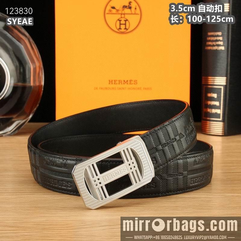 Replica Hermes belt 35mmX100-125cm 8L24