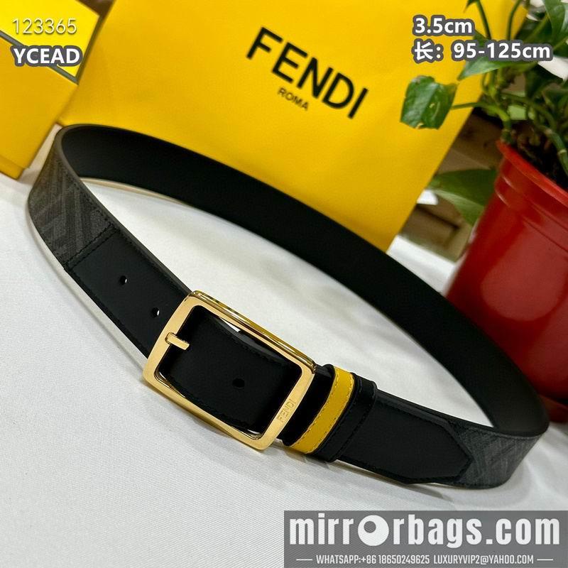 Replica Fendi belt 35mmX95-125cm  8L32