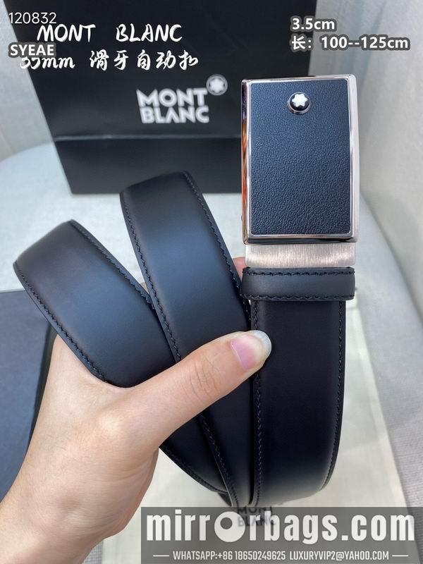 Replica Montblanc belt 自动扣 35mmX100-125cm 8L072012