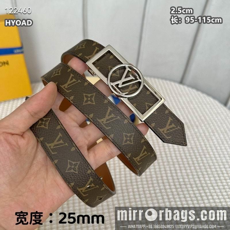 Replica LV belt 25mmX95-115cm 8L15