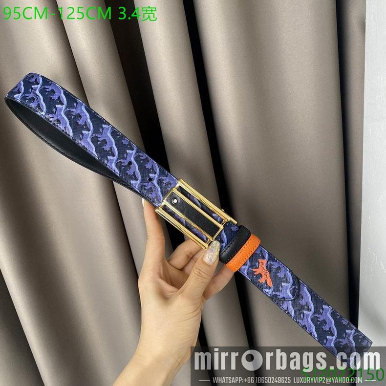 Replica Montblanc Belt 34mmX95-125CM 7D28
