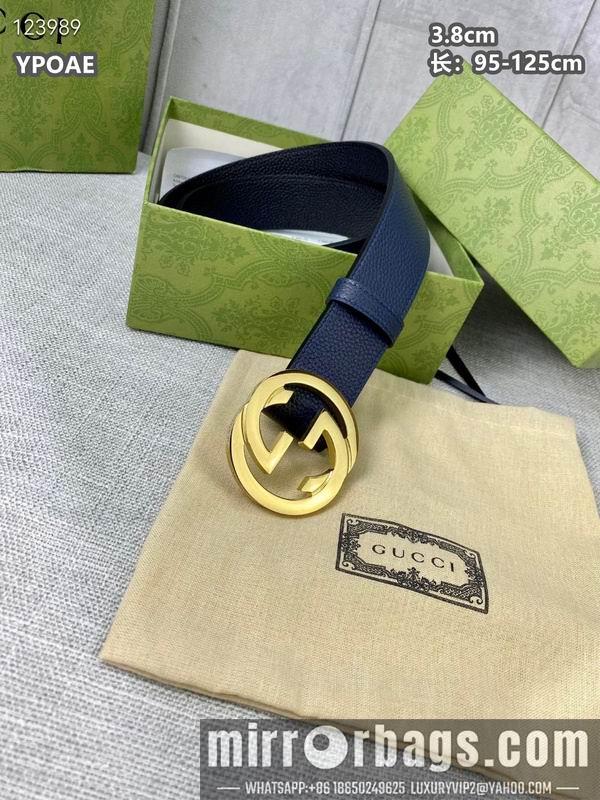 Replica Gucci belt 38mmX95-125cm 8L10