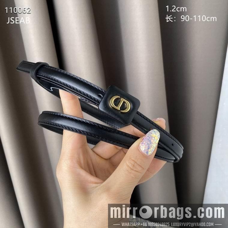 Replica Dior Belt 12mmX90-110cm 8L0515
