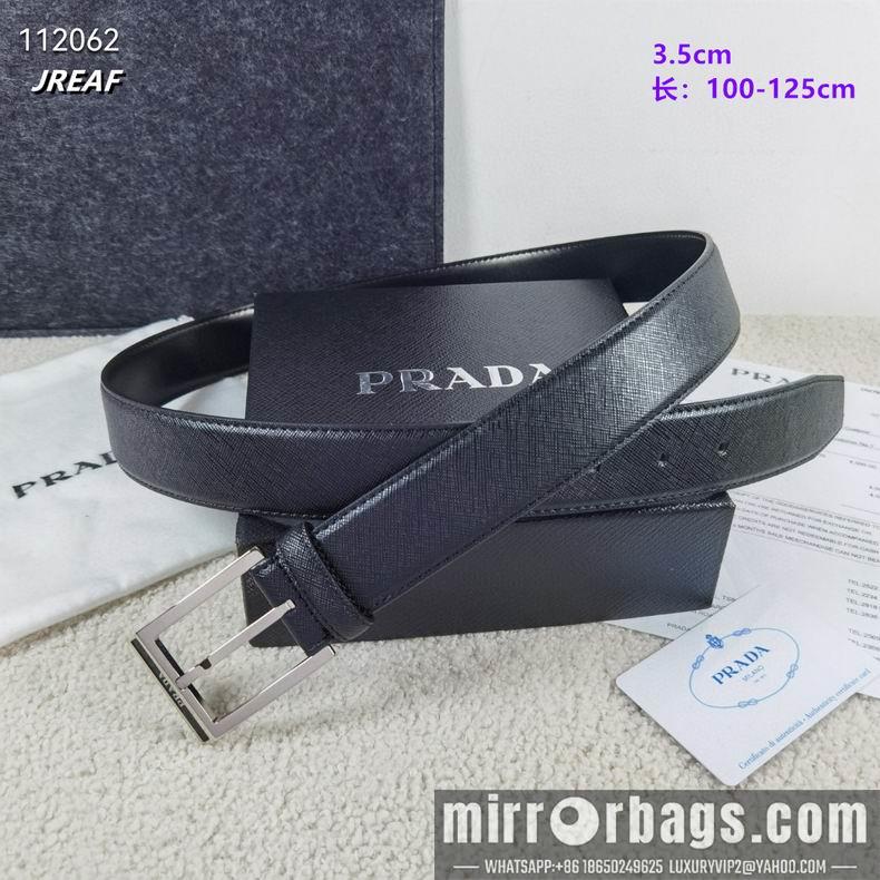 Replica Prada belt 35mmX100-125cm 8L04