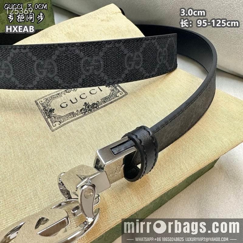 Replica Gucci belt 30mmX95-125cm  8L22