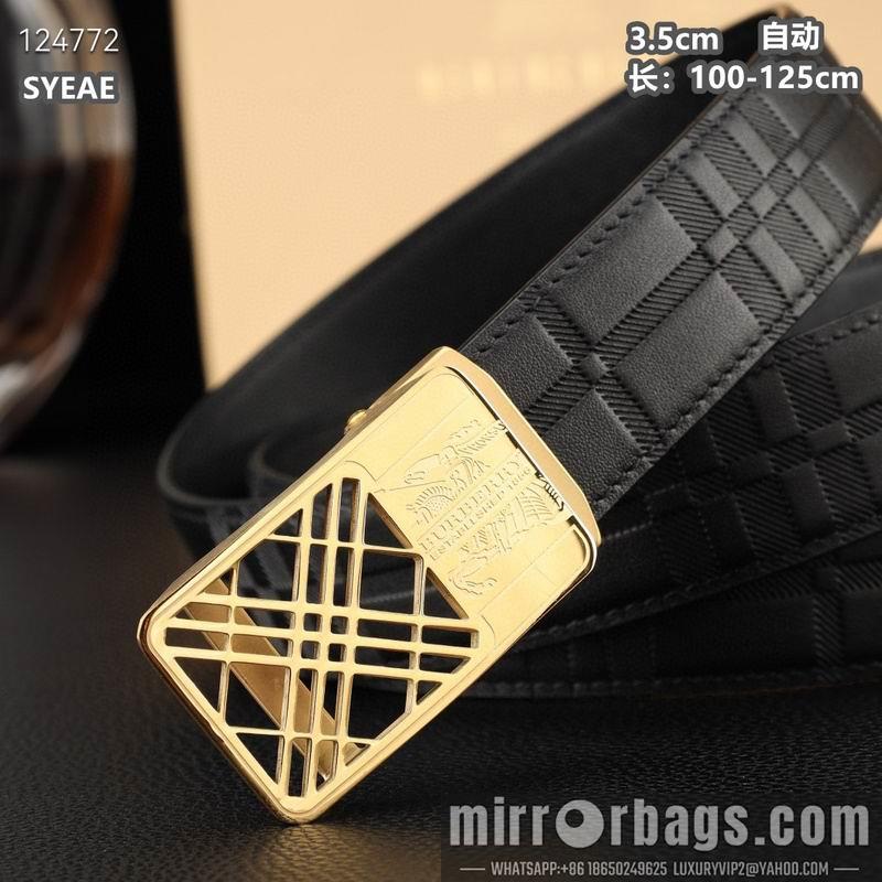 Replica Burberry belt 35mmX100-125cm 8L72