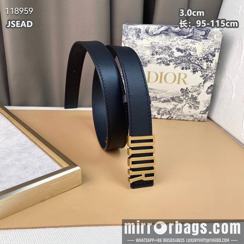 Replica Dior belt 30mmX95-115cm 8L040804